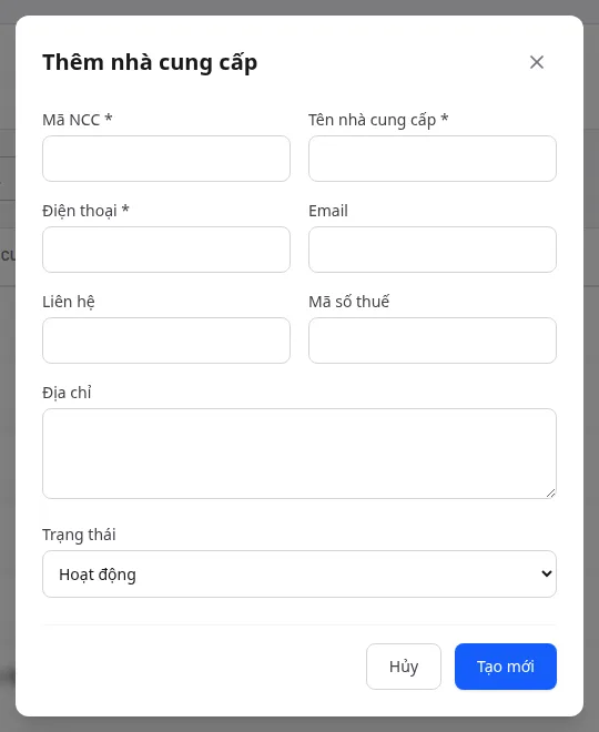 Nhà cung cấp